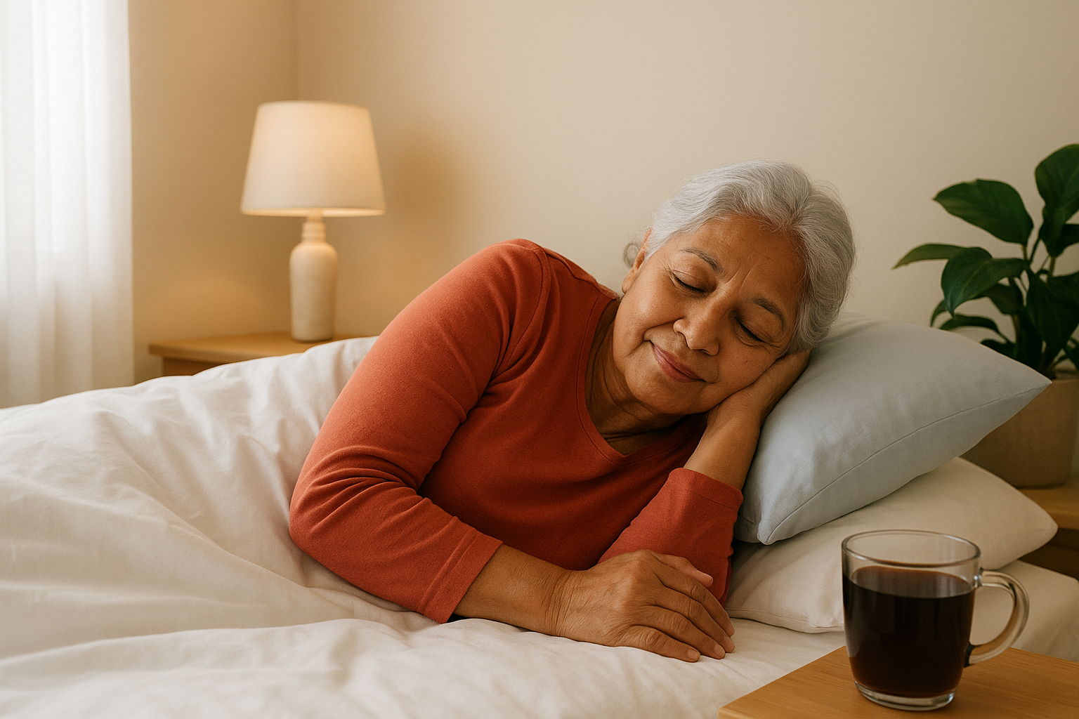 seniors improve sleep without medication