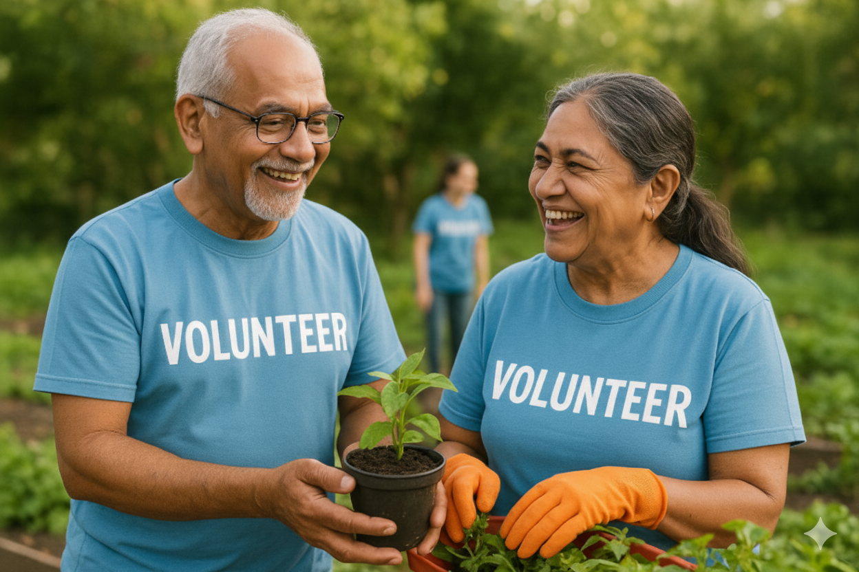 Volunteer work for retirees