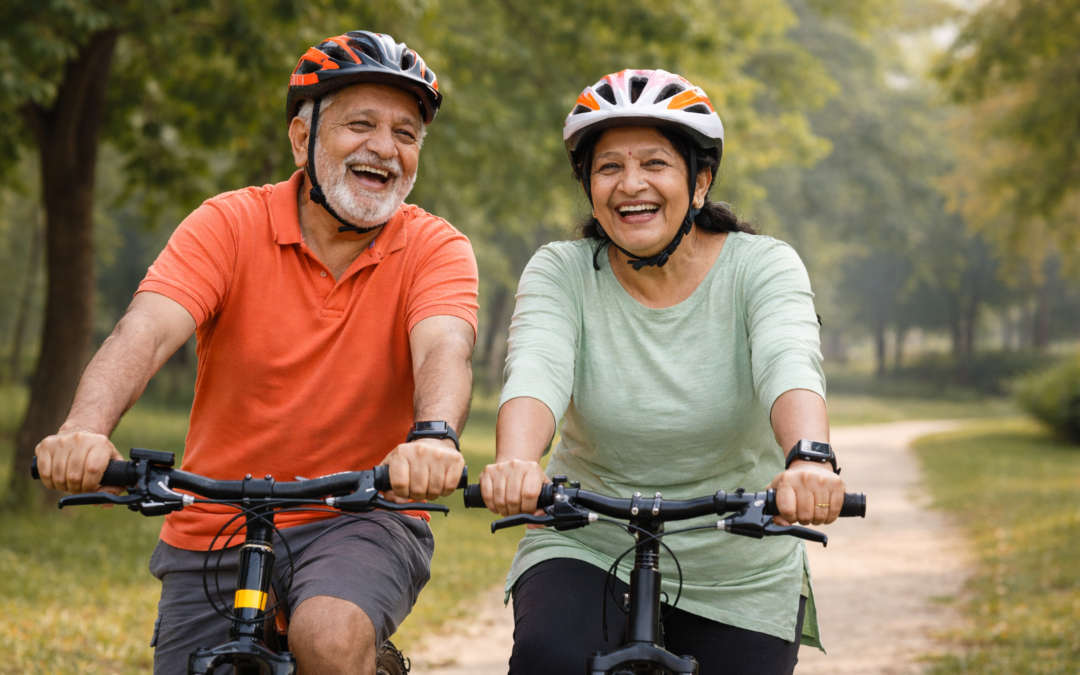 How can cycling or slow trekking become safe hobbies?