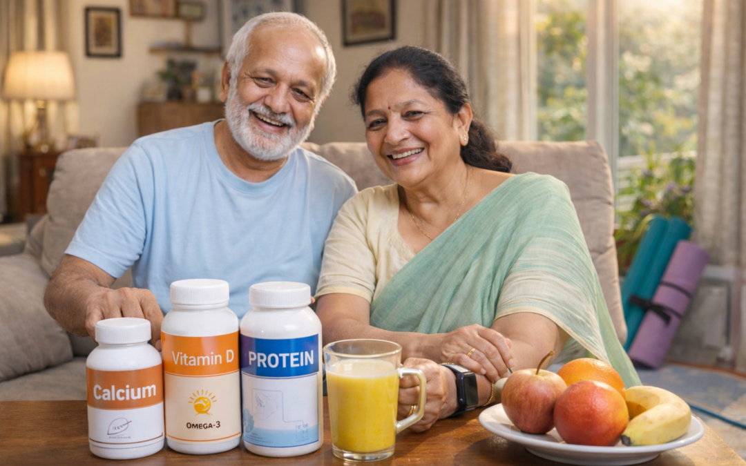 Which supplements support bone, joint, and muscle health for older adults?