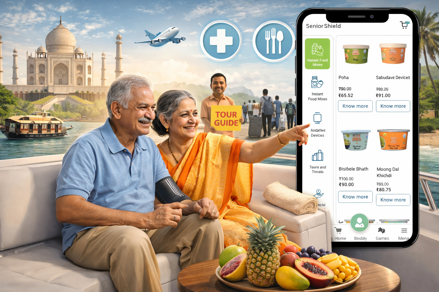 Senior citizen holiday packages in India