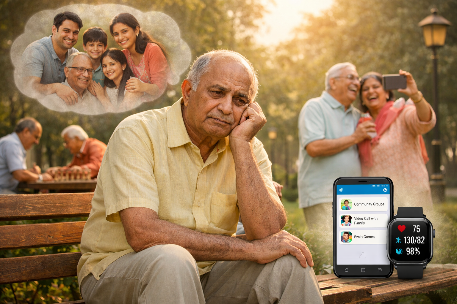 deal with post-retirement loneliness