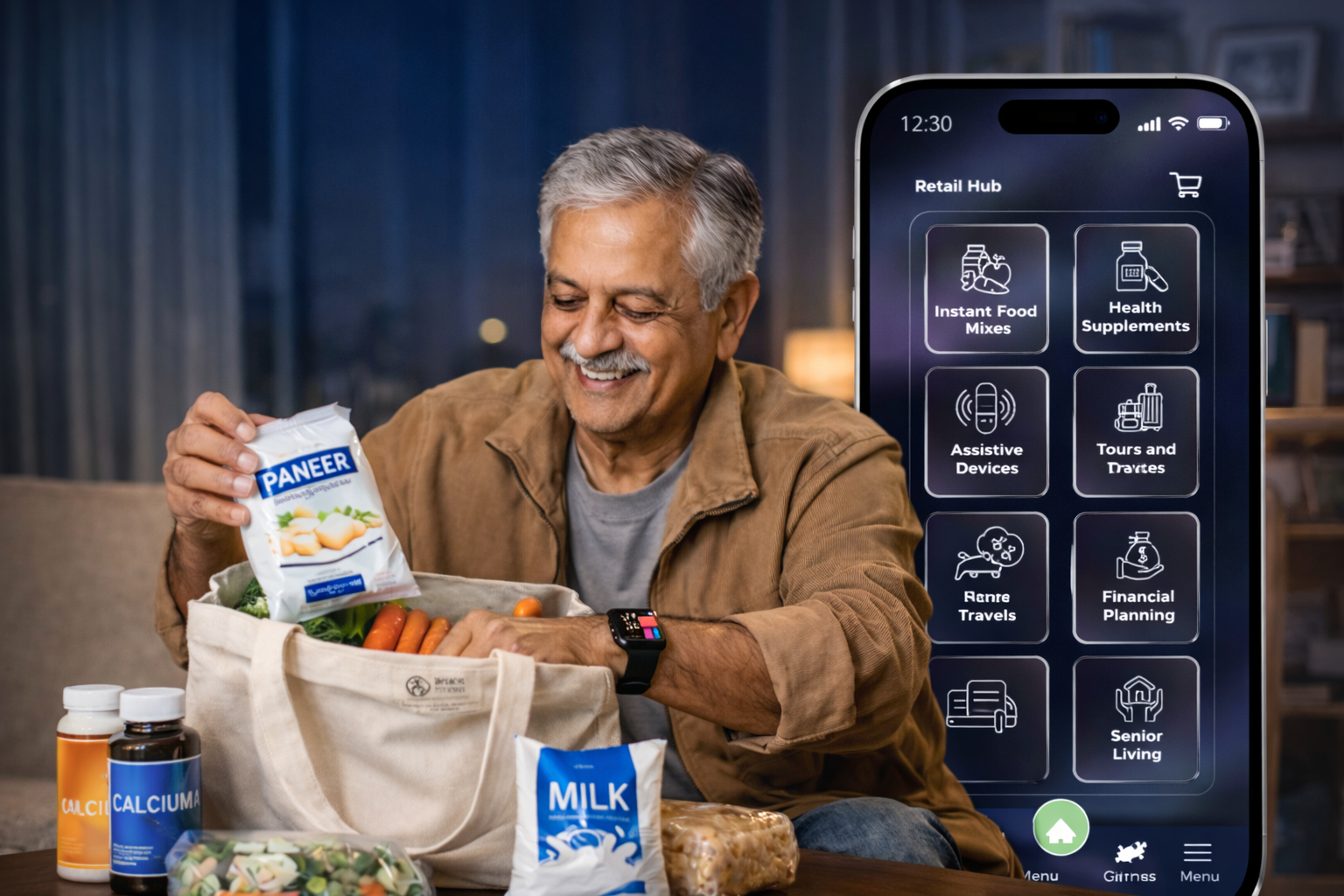 Shop for elderly care