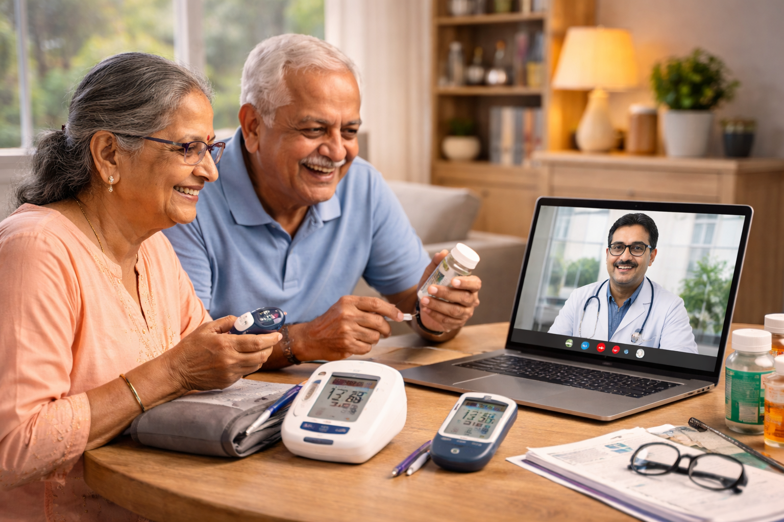 Doctor consultation online for seniors